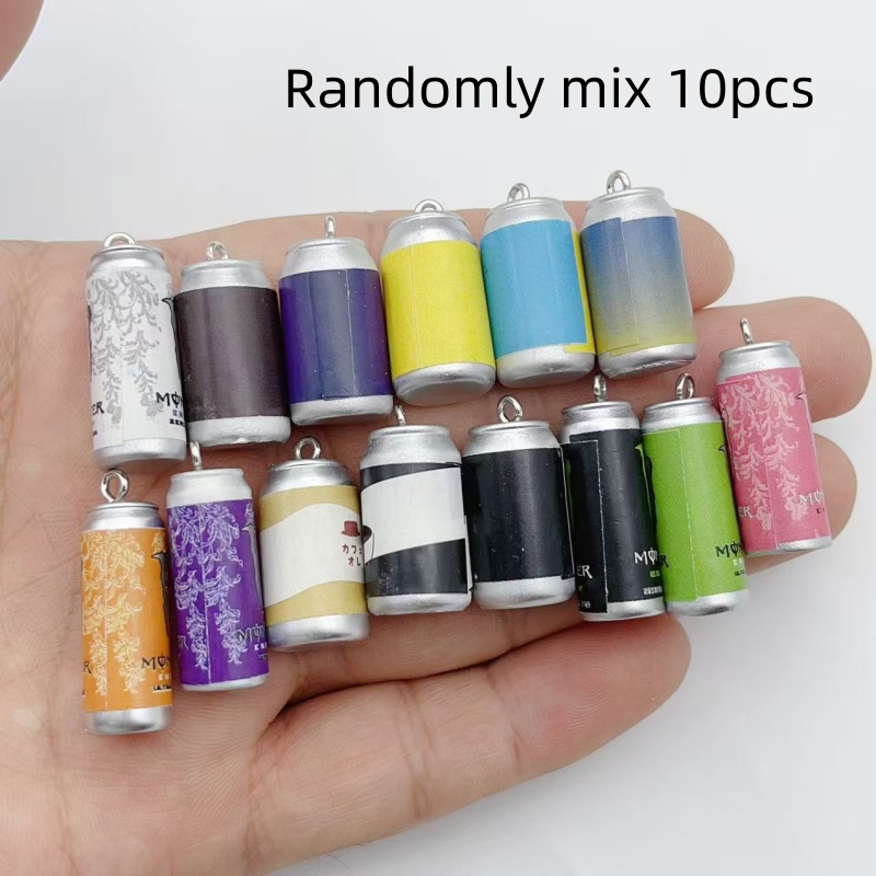 Resin Art Jewellery Kit - 10 Pezzi Mini Ciondoli in Resina