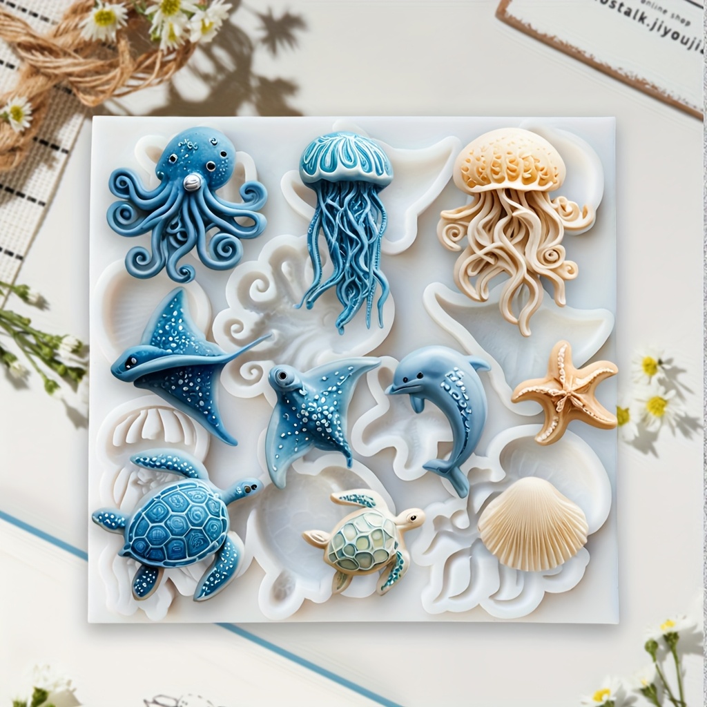 Resin Art Clay - Stampo in Silicone a Forma di