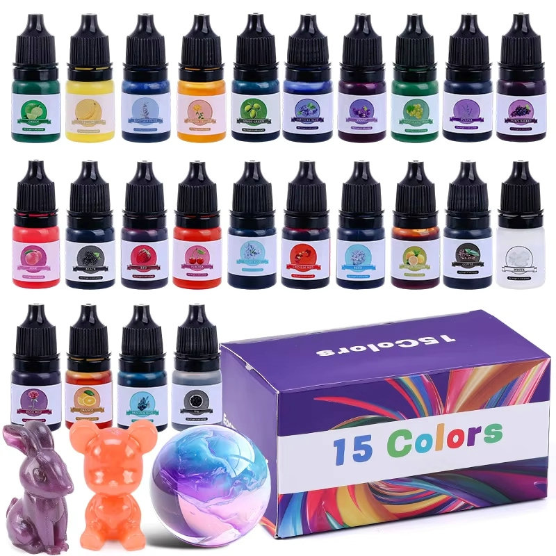 Uv Resin Clear Hard - Pigmento colorato in resina epossidica 24