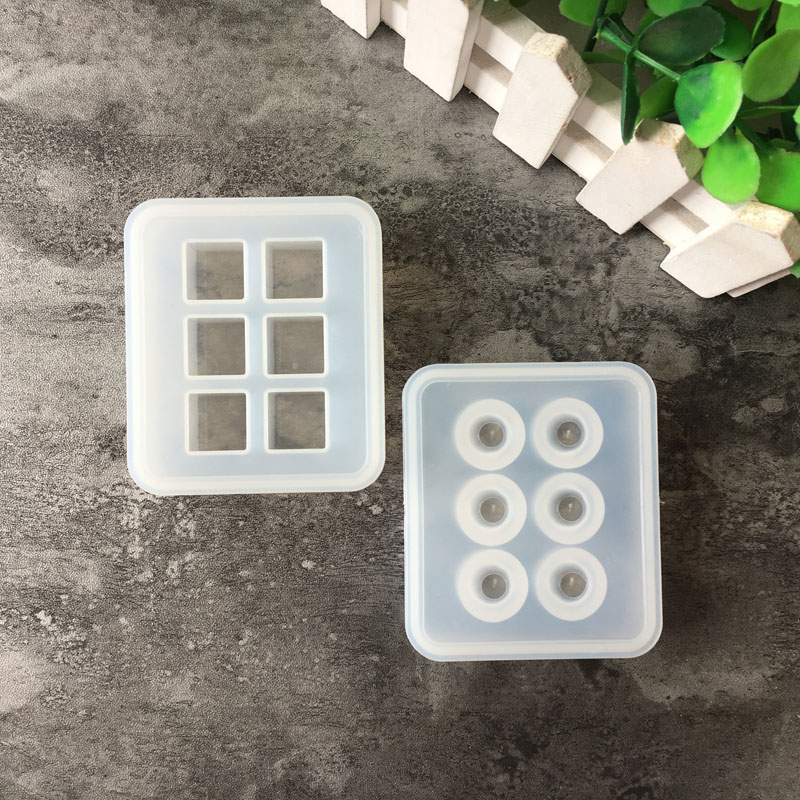 Resin Art Jewellery Kit - Stampo in Silicone 16 millimetri Cubo