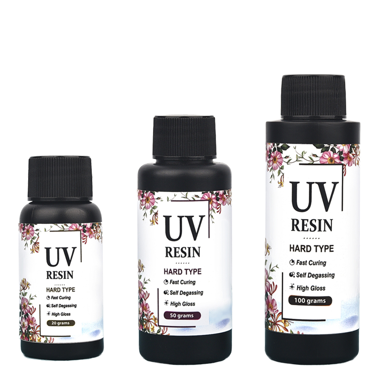 Uv Resin Clear Hard - 20g/50g/100g Resina di Cristallo Colla UV