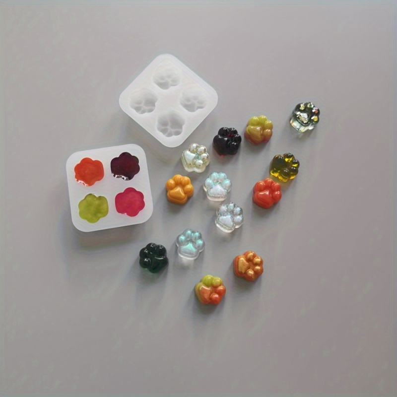 Resin Art Clay - Set di Stampi in Silicone con