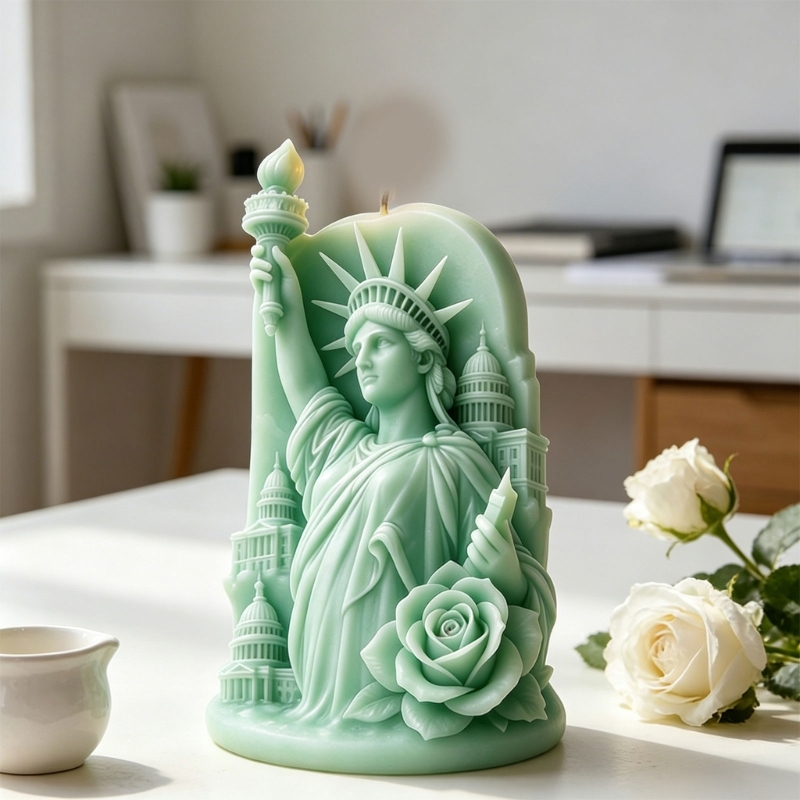 Resin Art For Anniversary Gift - F68D 3D Statua della Libertà Goffratura