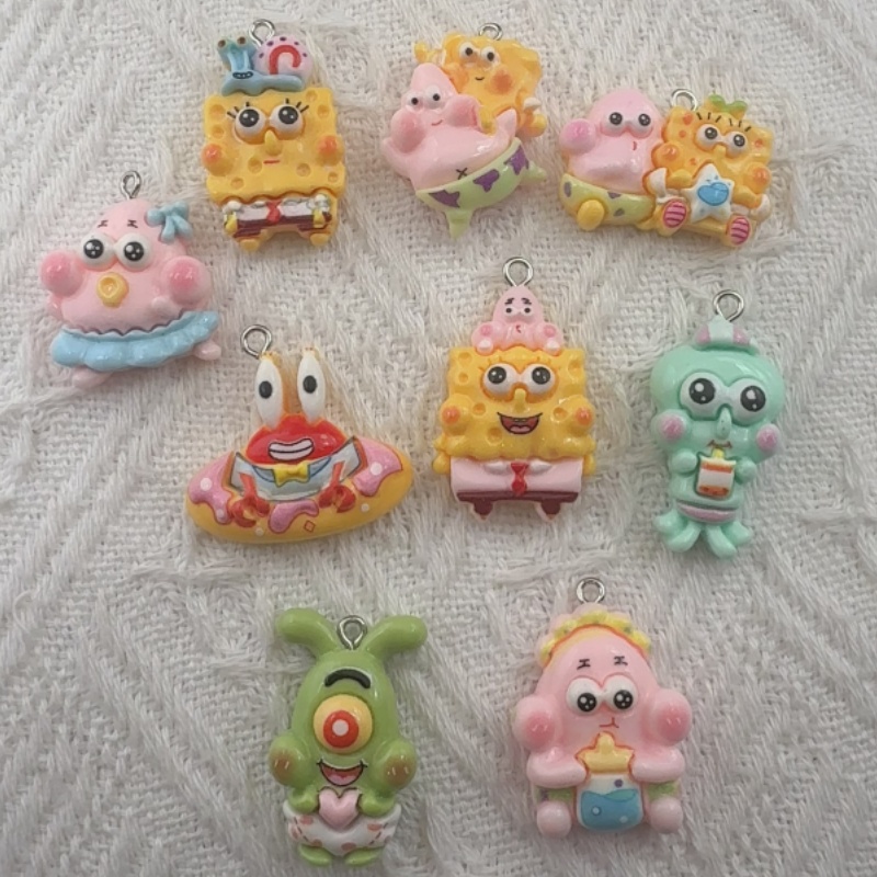 Resin Art Jewellery Kit - 10 pendenti in resina a forma