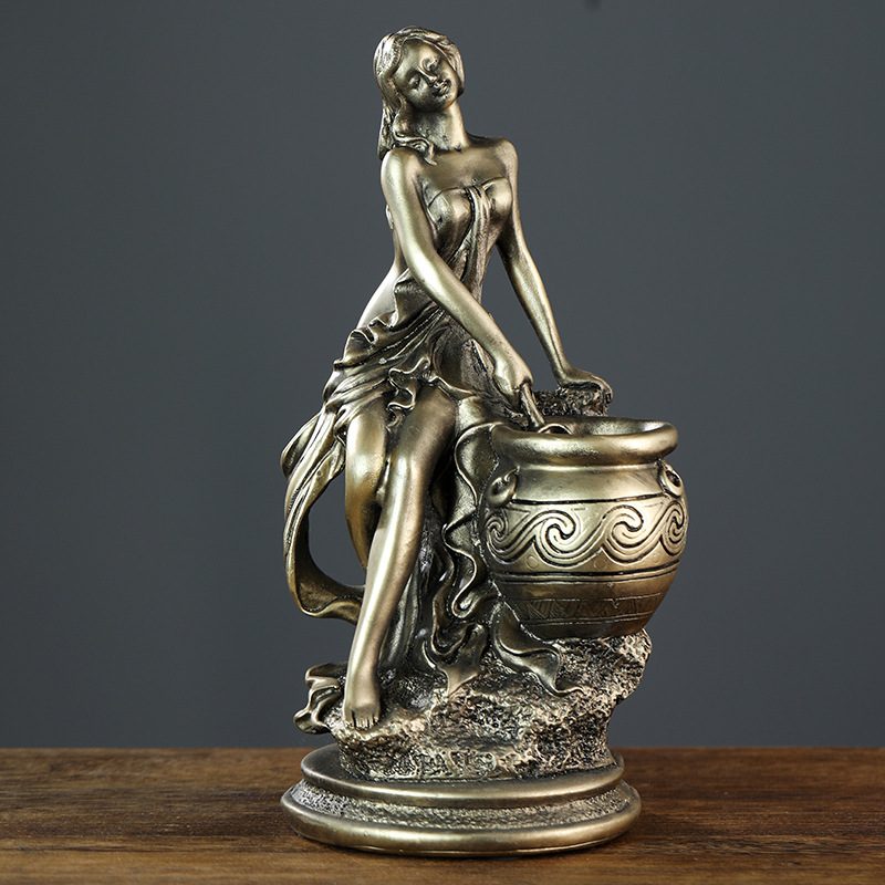 Resin Art For Anniversary Gift - Statua della Dea Greca, Scultura Classica