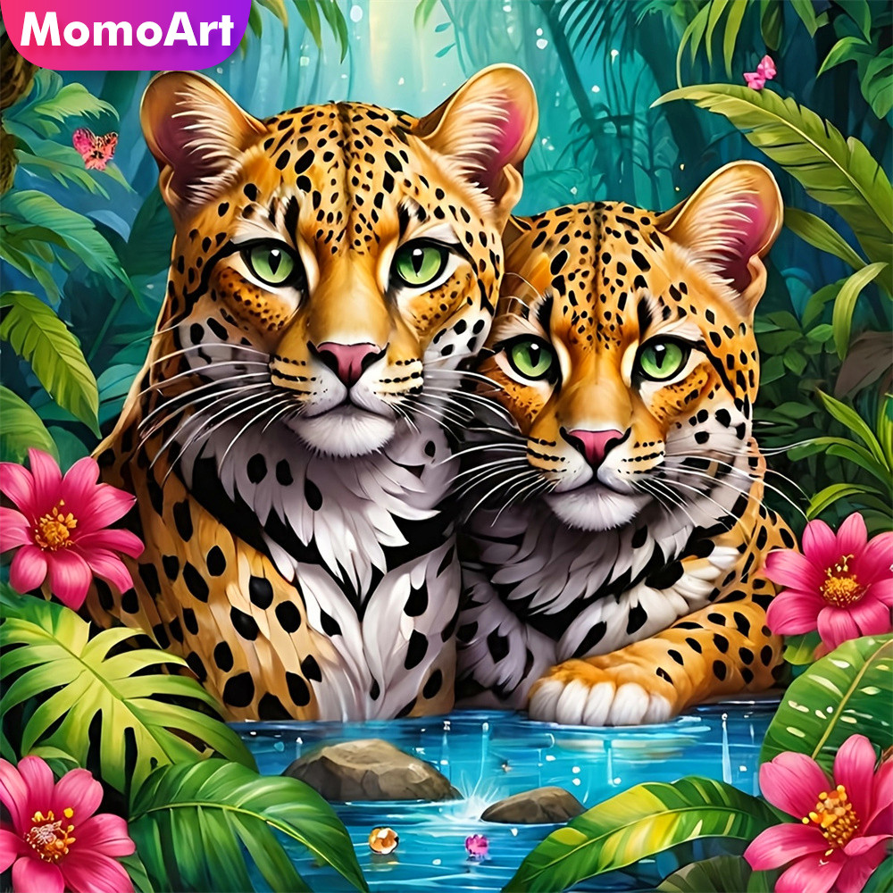 Resin Art Price - Momoart Diamond Art Painting Tigre, Kit