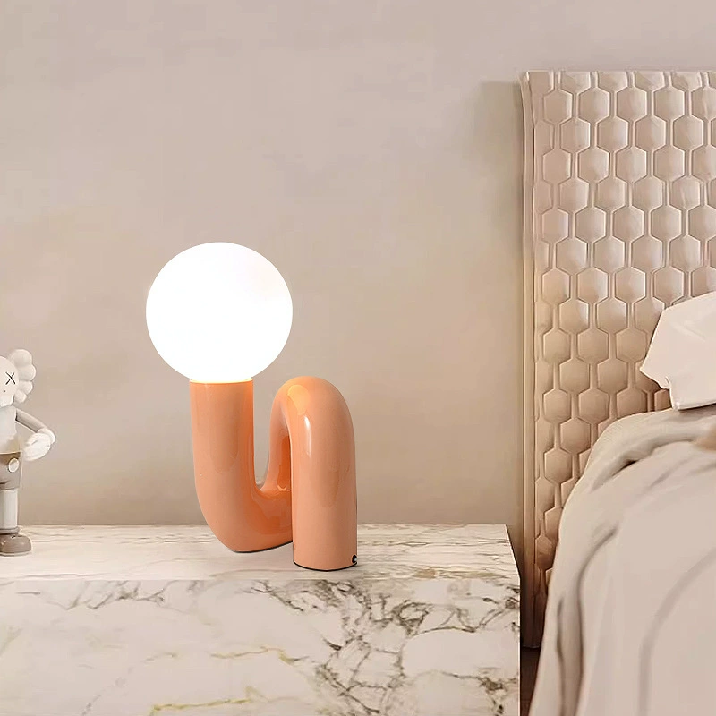Lampada da tavolo sferica in v - Resin Art Uk recensione e prezzo