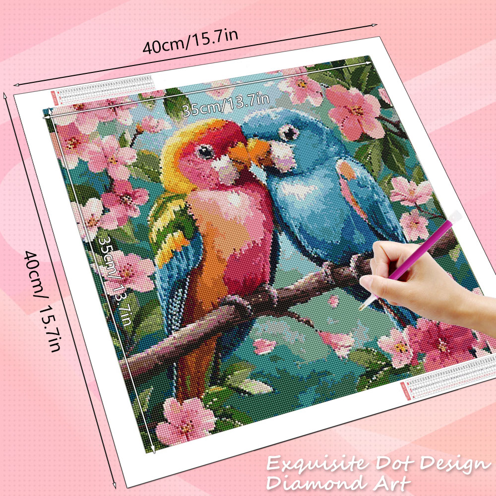HUACAN Pittura Diamante Uccell - Resin Art With Rose recensione e prezzo