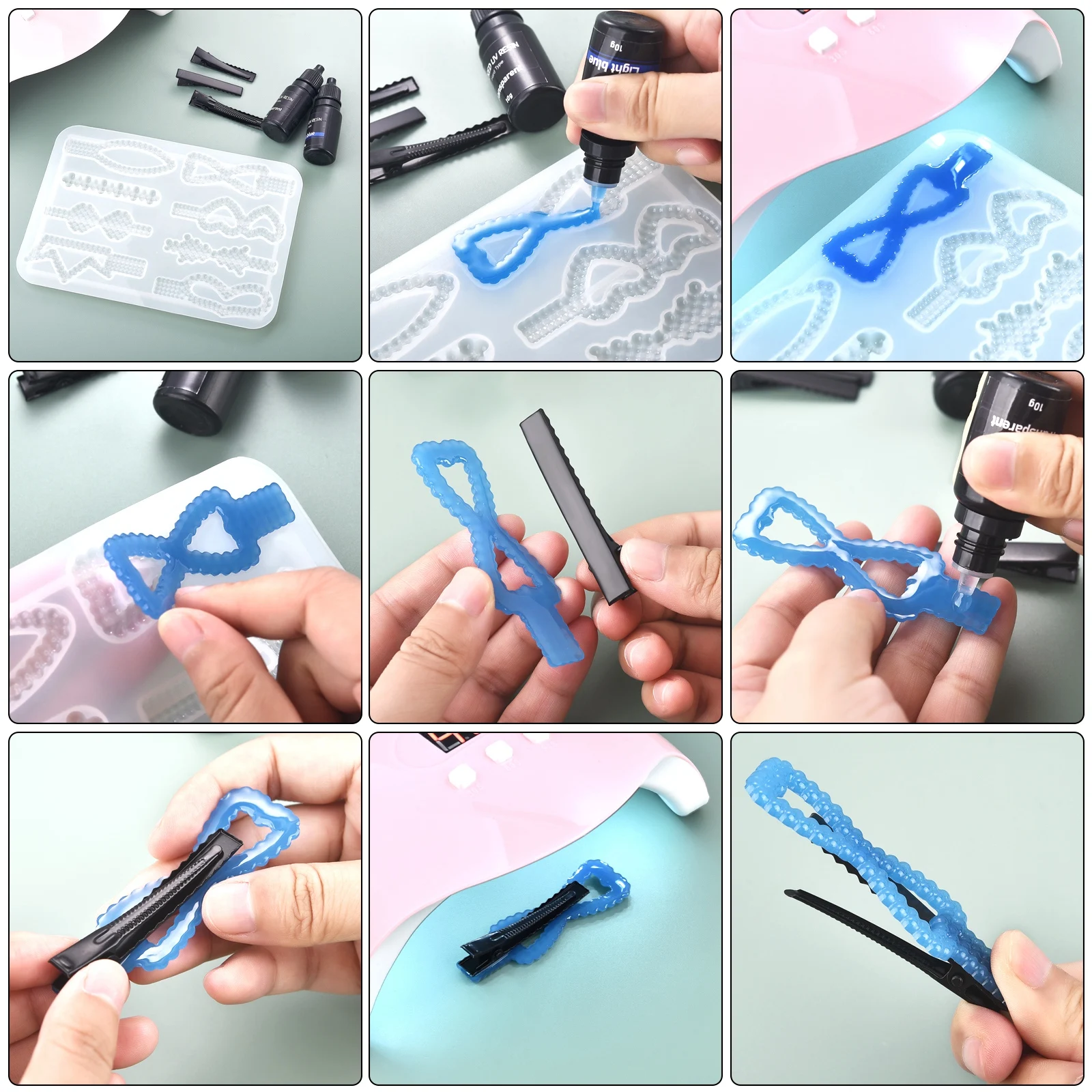 17 colori colla in resina UV 1 - Uv Resin Clear Hard recensione e prezzo