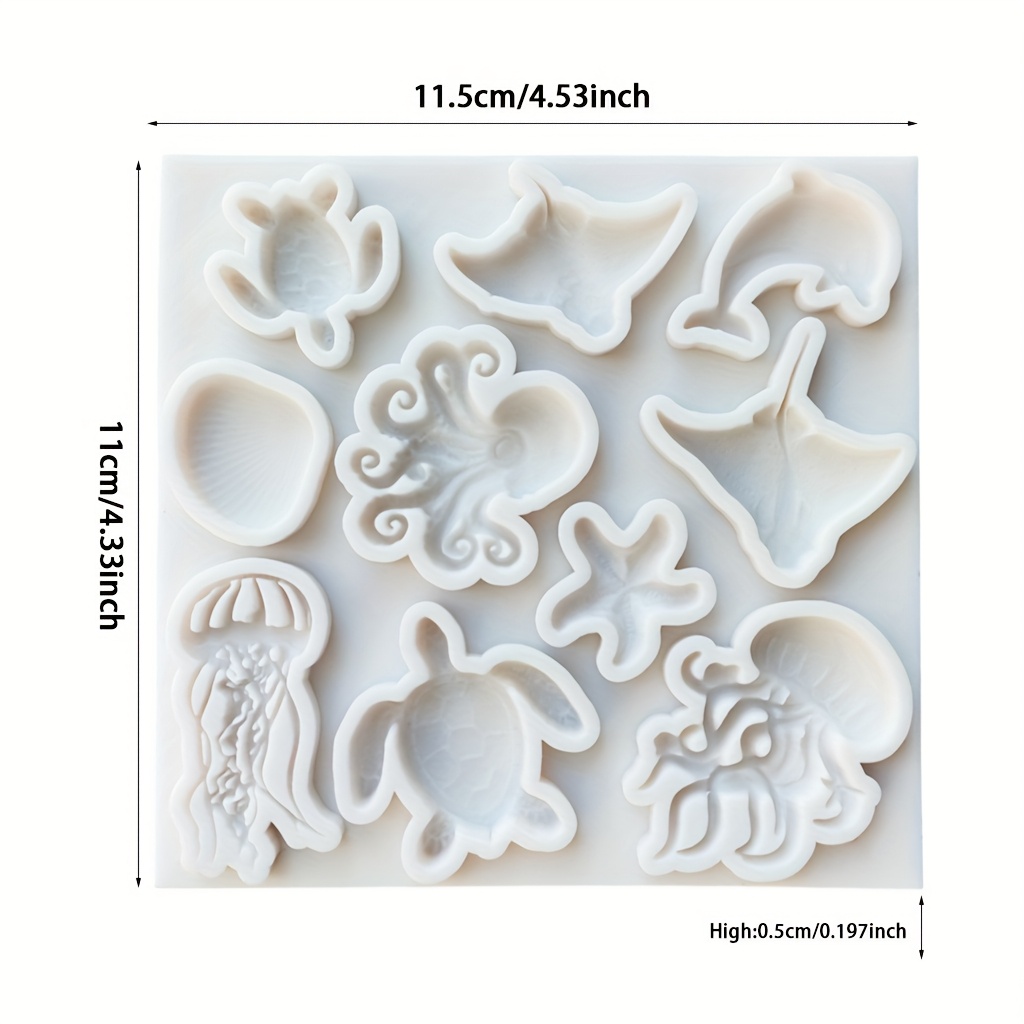 Stampo in Silicone a Forma di  - Resin Art Clay recensione e prezzo