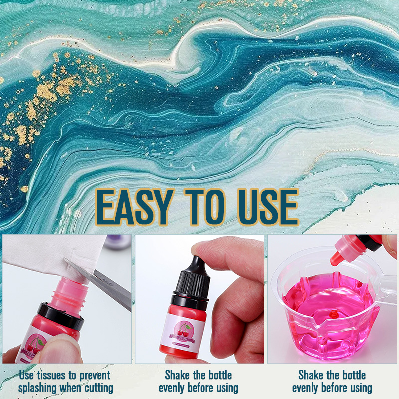 Pigmento colorato in resina ep - Uv Resin Clear Hard recensione e prezzo