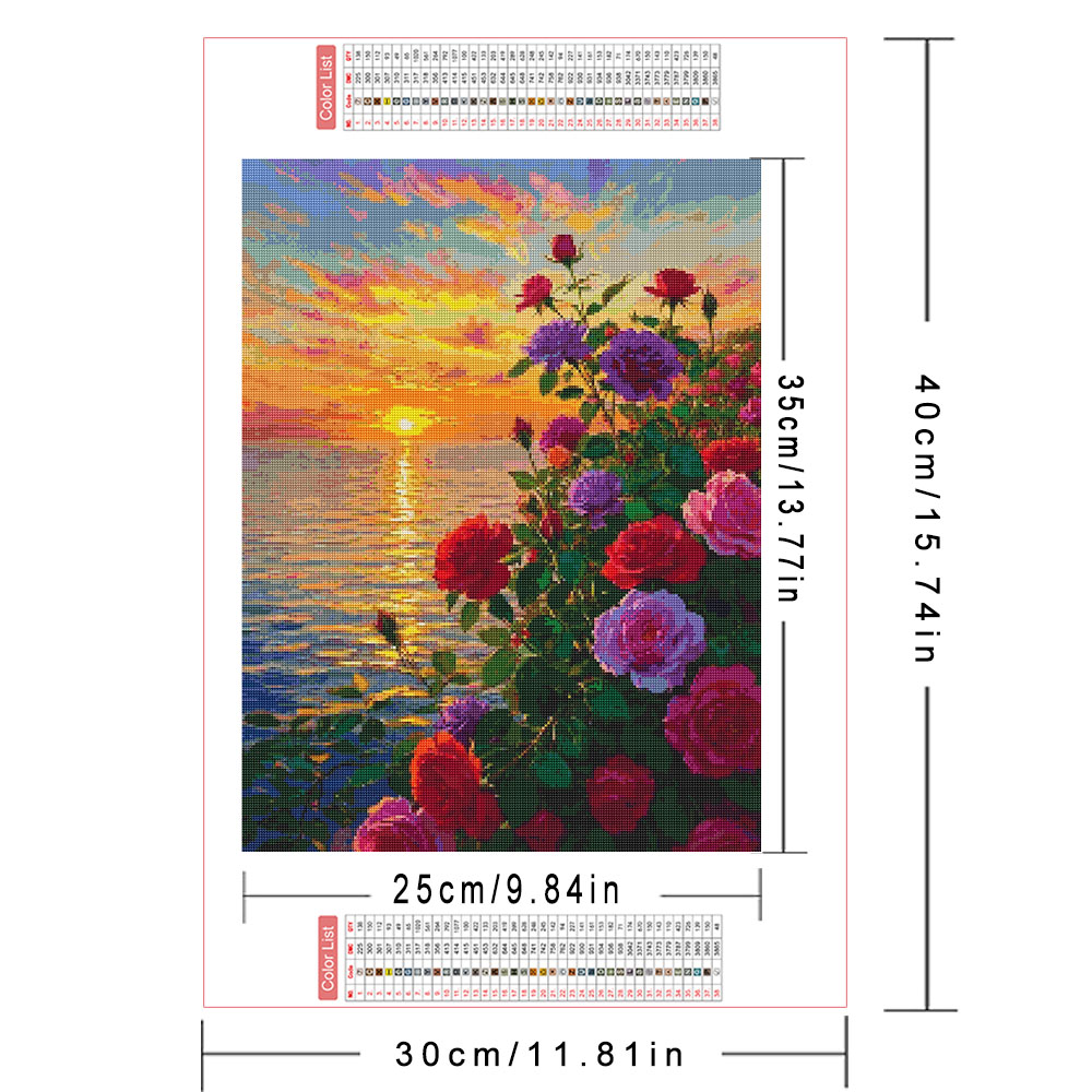 AZQSD Quadri con Diamanti: Imm - Resin Art With Rose recensione e prezzo