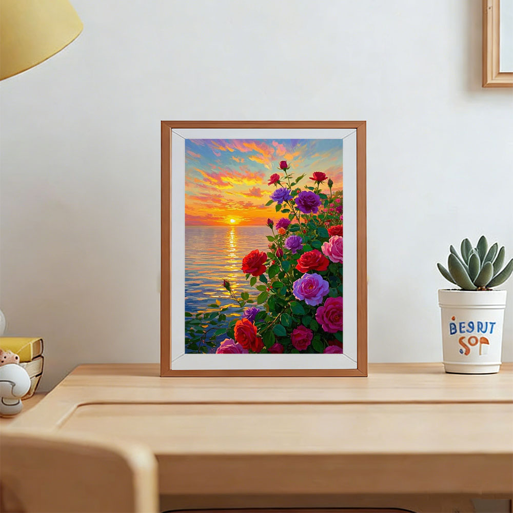 AZQSD Quadri con Diamanti: Imm - Resin Art With Rose recensione e prezzo