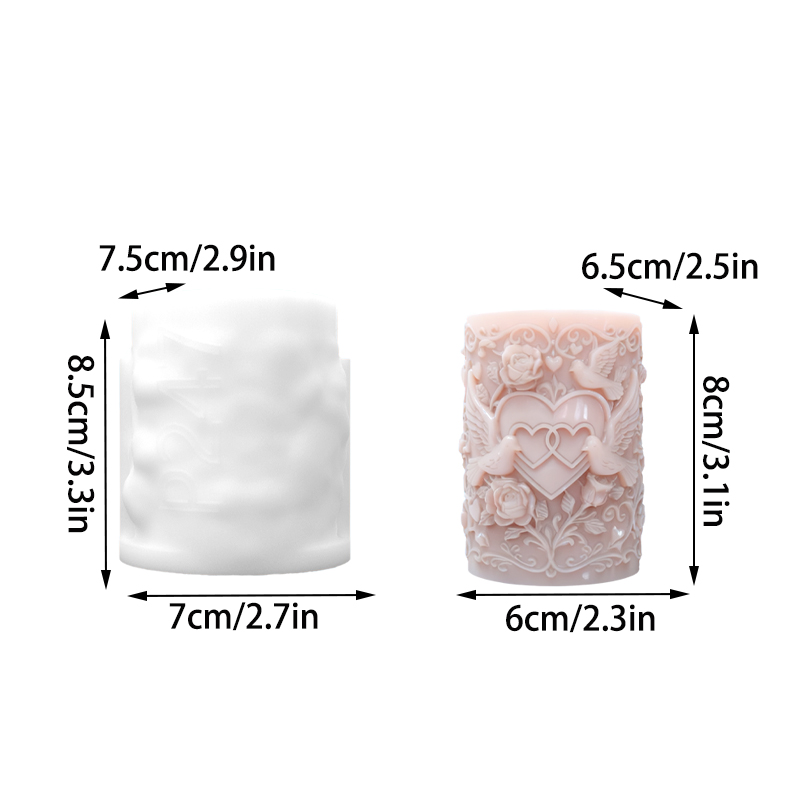 Stampo in silicone per candela - Resin Art With Rose recensione e prezzo