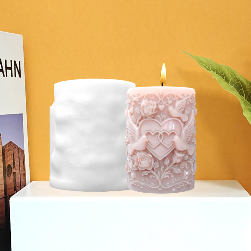 Stampo in silicone per candela - Resin Art With Rose recensione e prezzo
