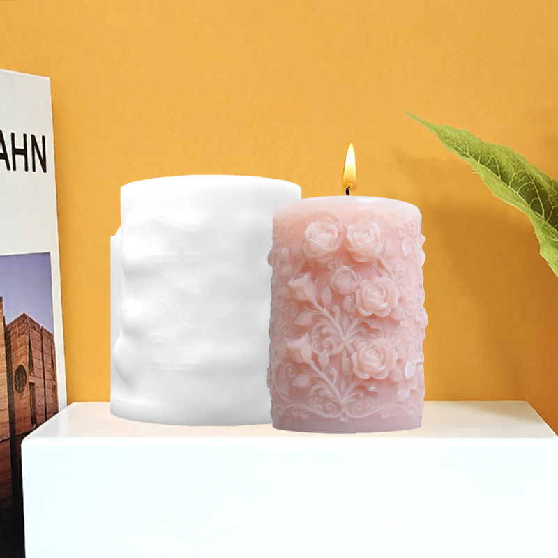 Stampo in silicone per candela - Resin Art With Rose recensione e prezzo