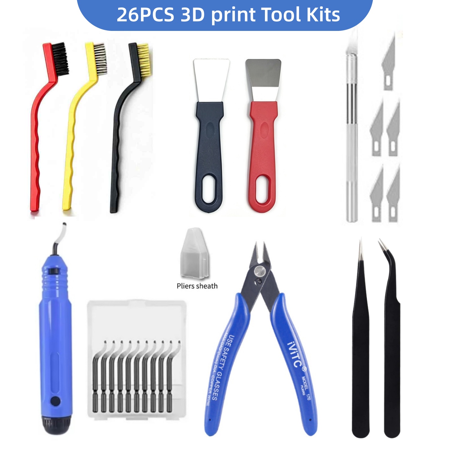 Kit di 26 strumenti per stampa - Resin Art Pro recensione e prezzo