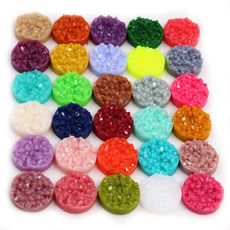40 pz Resina Druzy Cabochon Cu - Resin Art Jewellery Kit recensione e prezzo