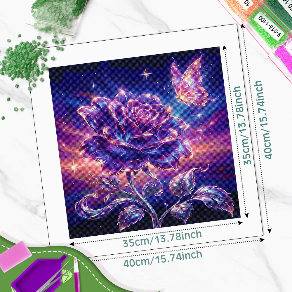 Huacan Pittura Diamantata Comp - Resin Art With Rose recensione e prezzo