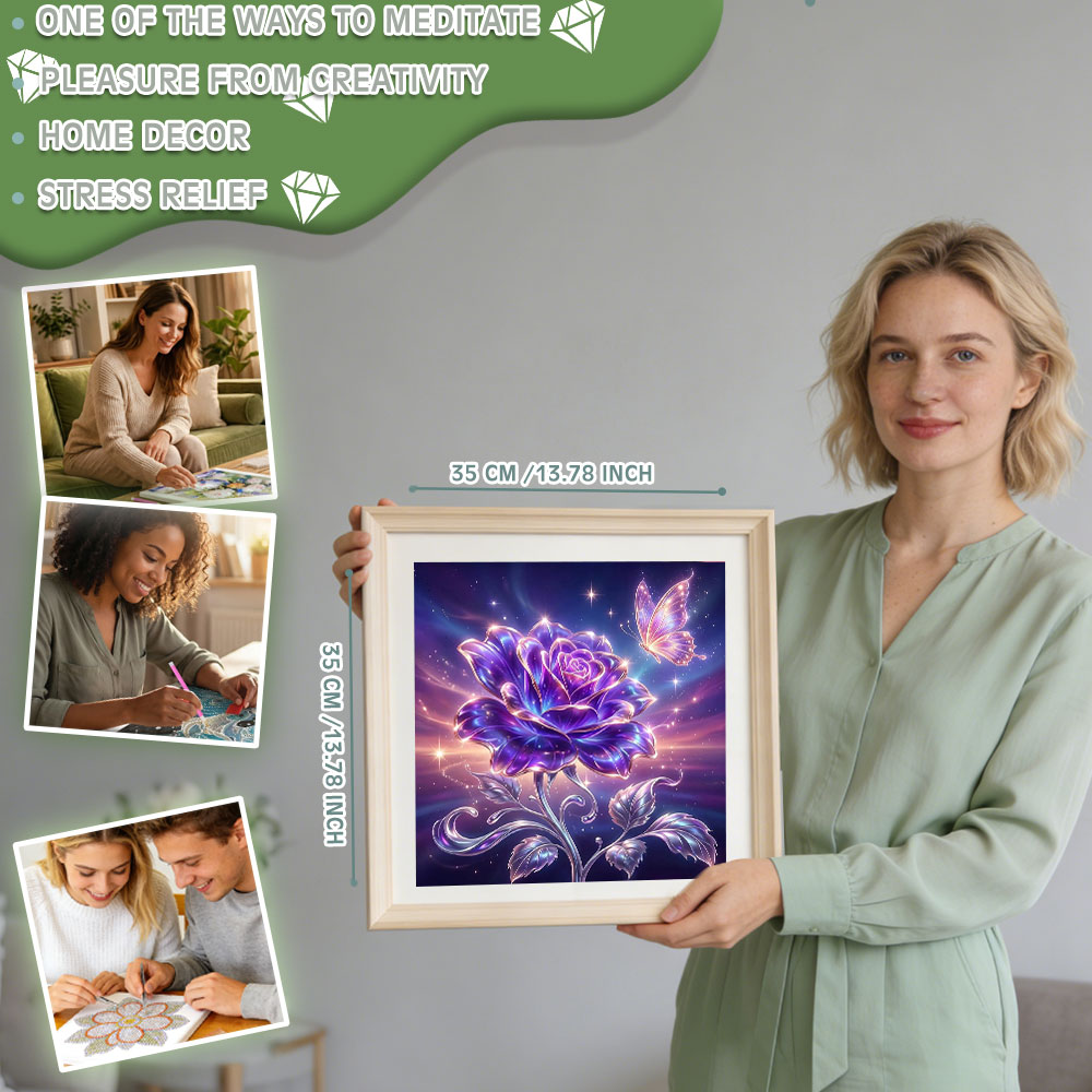 Huacan Pittura Diamantata Comp - Resin Art With Rose recensione e prezzo