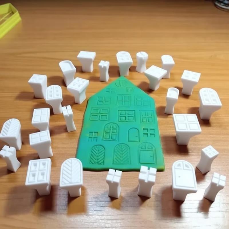 Kit di 25 timbri e modelli in  - Resin Art Clay recensione e prezzo