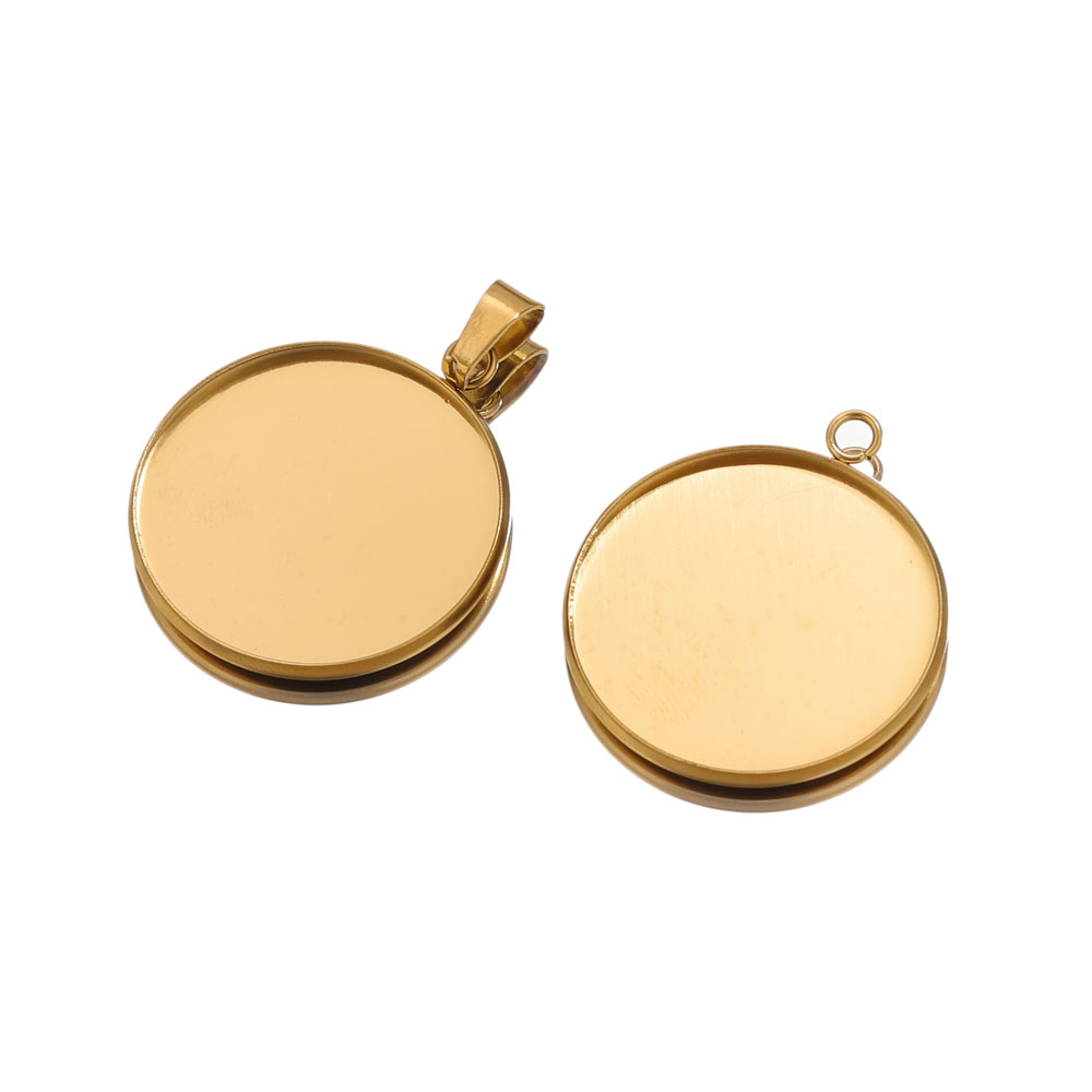 10 pz Pendenti In Oro In Accia - Resin Art Jewellery Kit recensione e prezzo