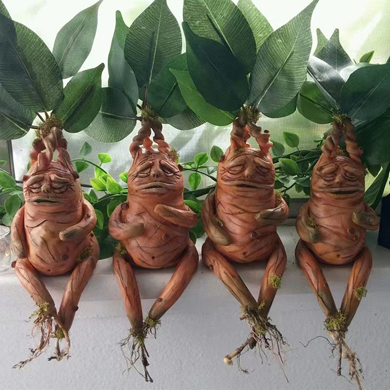 1 pz mandrake erba statua in r - Resin Art For Anniversary Gift recensione e prezzo