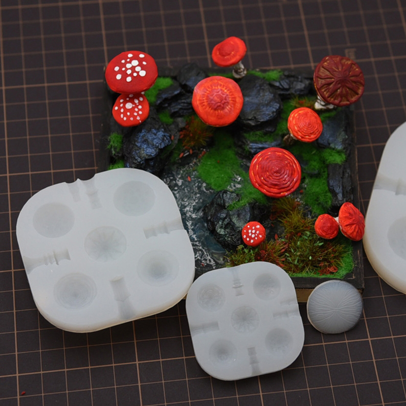 2 pz/set Mini Fungo Stampo In  - Resin Art Clay recensione e prezzo