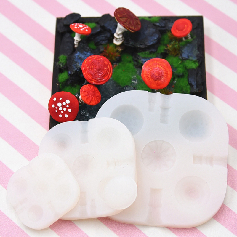 2 pz/set Mini Fungo Stampo In  - Resin Art Clay recensione e prezzo
