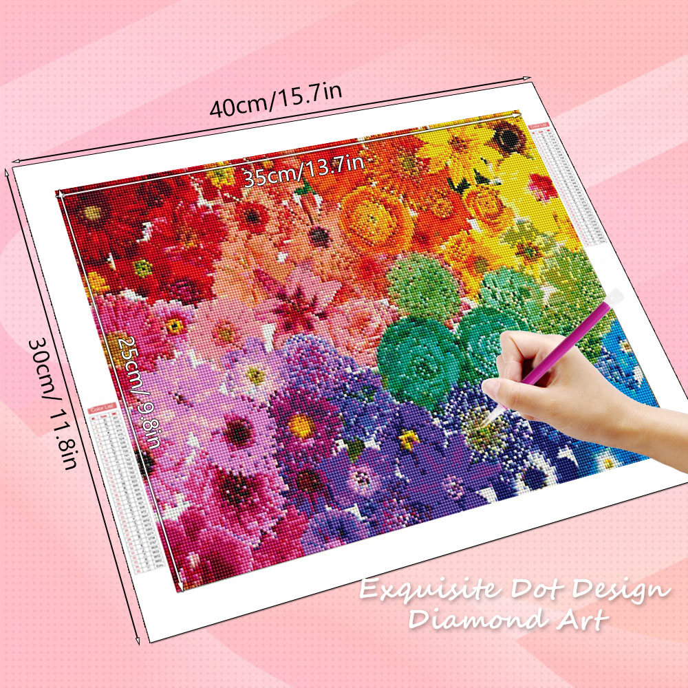 Kit per Pittura Diamante HUACA - Resin Art With Rose recensione e prezzo