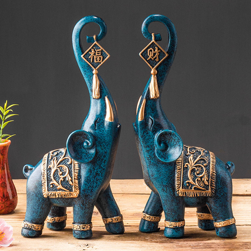 Coppia di Statuette Portafortu - Resin Art For Anniversary Gift recensione e prezzo