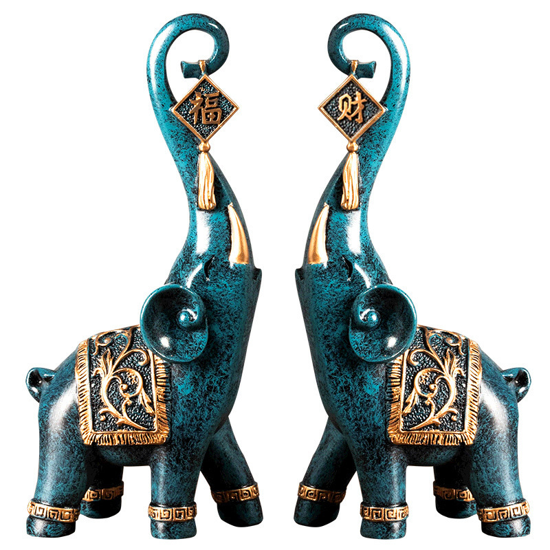 Coppia di Statuette Portafortu - Resin Art For Anniversary Gift recensione e prezzo
