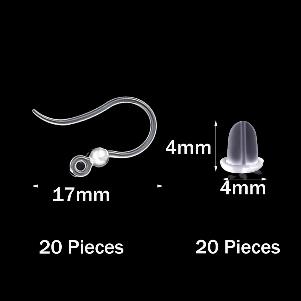 40 ganci per orecchini in plas - Resin Art Jewellery Kit recensione e prezzo