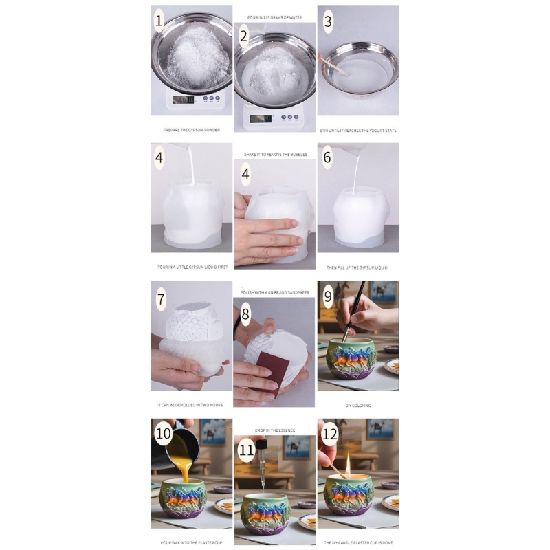 E1PE Stampo per cavallo in sil - Resin Art Unique Ideas recensione e prezzo