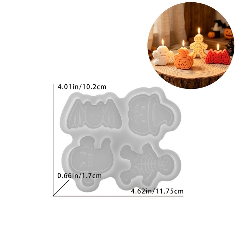 Set di stampi in silicone a 4  - Resin Art Clay recensione e prezzo