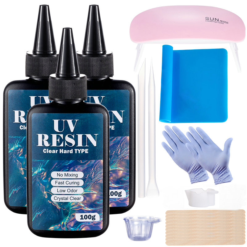 100g/250g Trasparente Resina U - Uv Resin Clear Hard recensione e prezzo